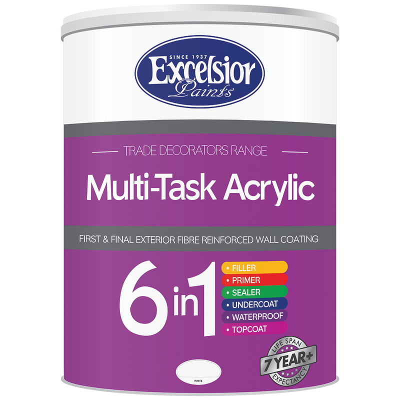 Excelsior Trade Decorators Multi-Task Acrylic White-Pastel Base - Hall's Retail